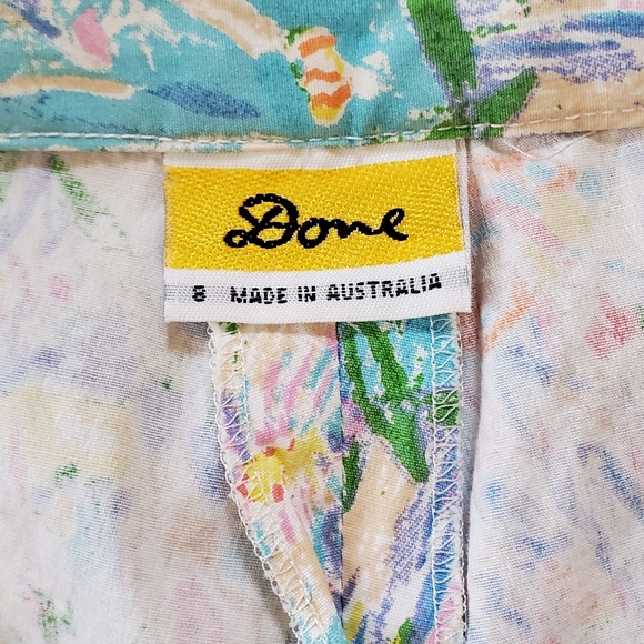 Watercolor Floral High-waisted Shorts - Picture 6 of 6